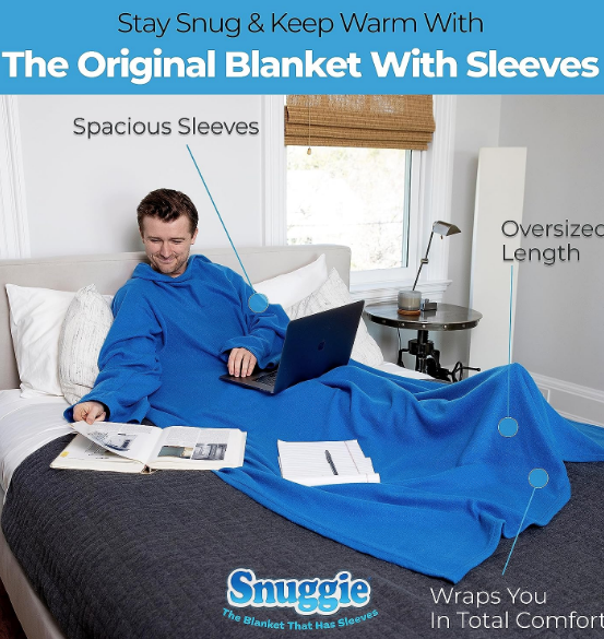 **Patura cu maneci Snuggie