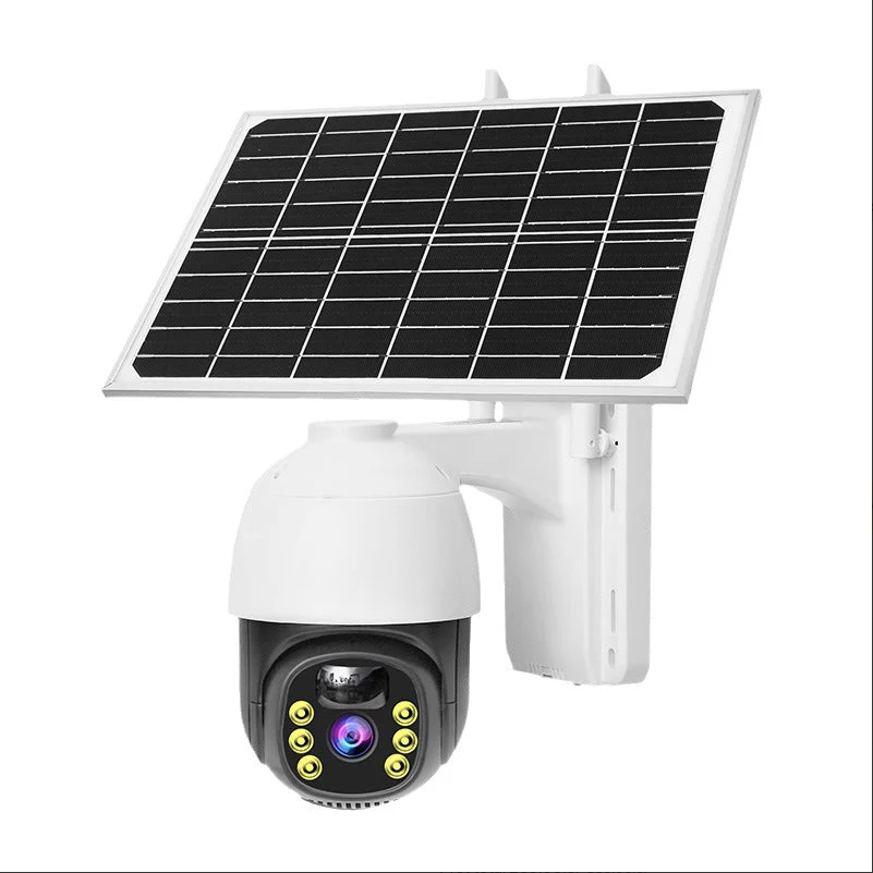 **Camera de supraveghere wireless 5MP cu panou solar si rotire 355°, protectie IP66, infrarosu, WiFi/4G