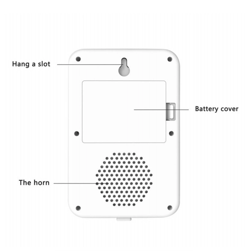 **Termoscanner digital K3S non contact cu infrarosu, termometru cu scanare rapida 0,5 S, de perete, afisaj LCD, memorie