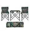 **Set masa si 2 scaune pentru camping cu geanta transport, model army