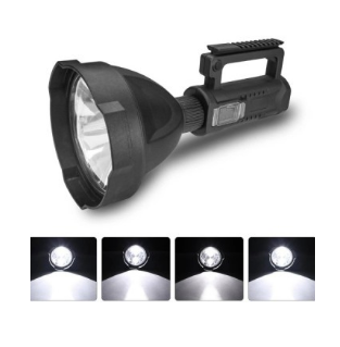 **Lanterna LED, reincarcabila, functie baterie externa, 4 moduri iluminare, trepied inclus