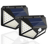 Set 4 Lampi Solare 100 LED UltraBRIGHT cu kit de prindere CADOU