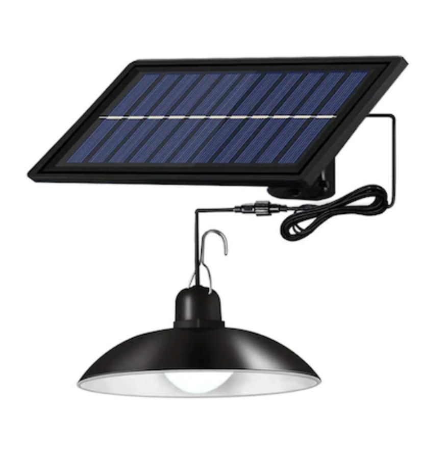 Oferta 1 + 1! Panou Solar Cu 1 Bec LED Cu Aplica Si Telecomanda