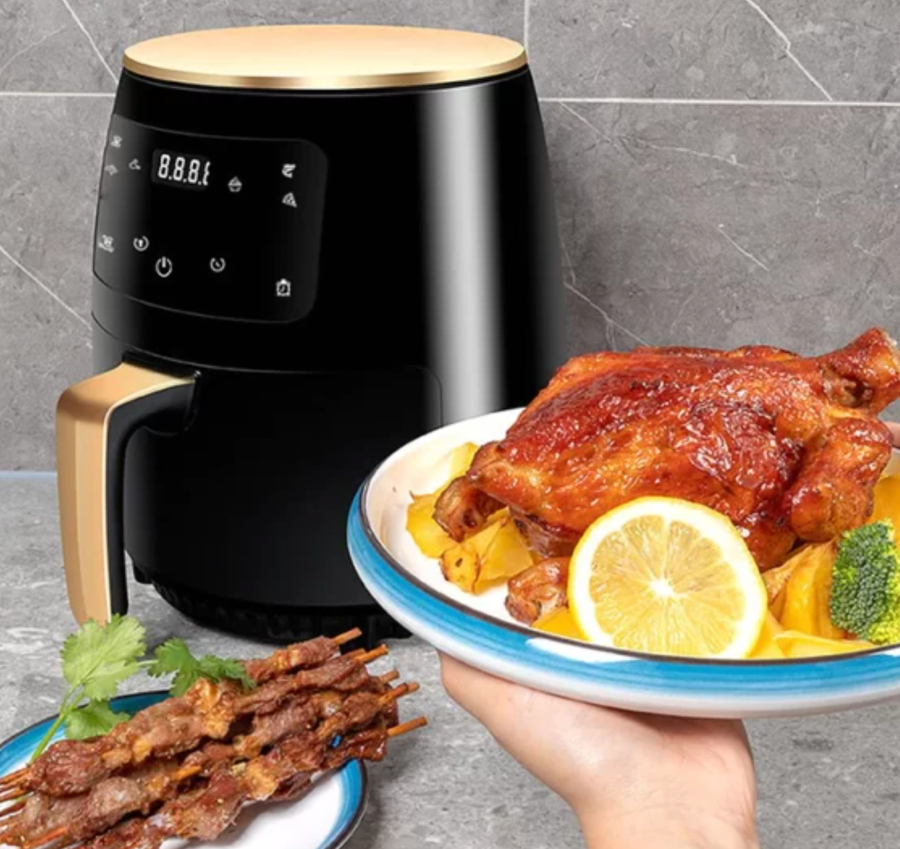 Friteuza Fara Ulei Air Fryer , Displat Digital, Functie de Coacere