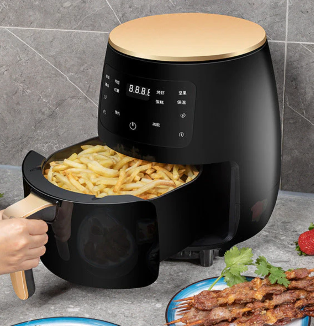 Friteuza Fara Ulei Air Fryer , Displat Digital, Functie de Coacere