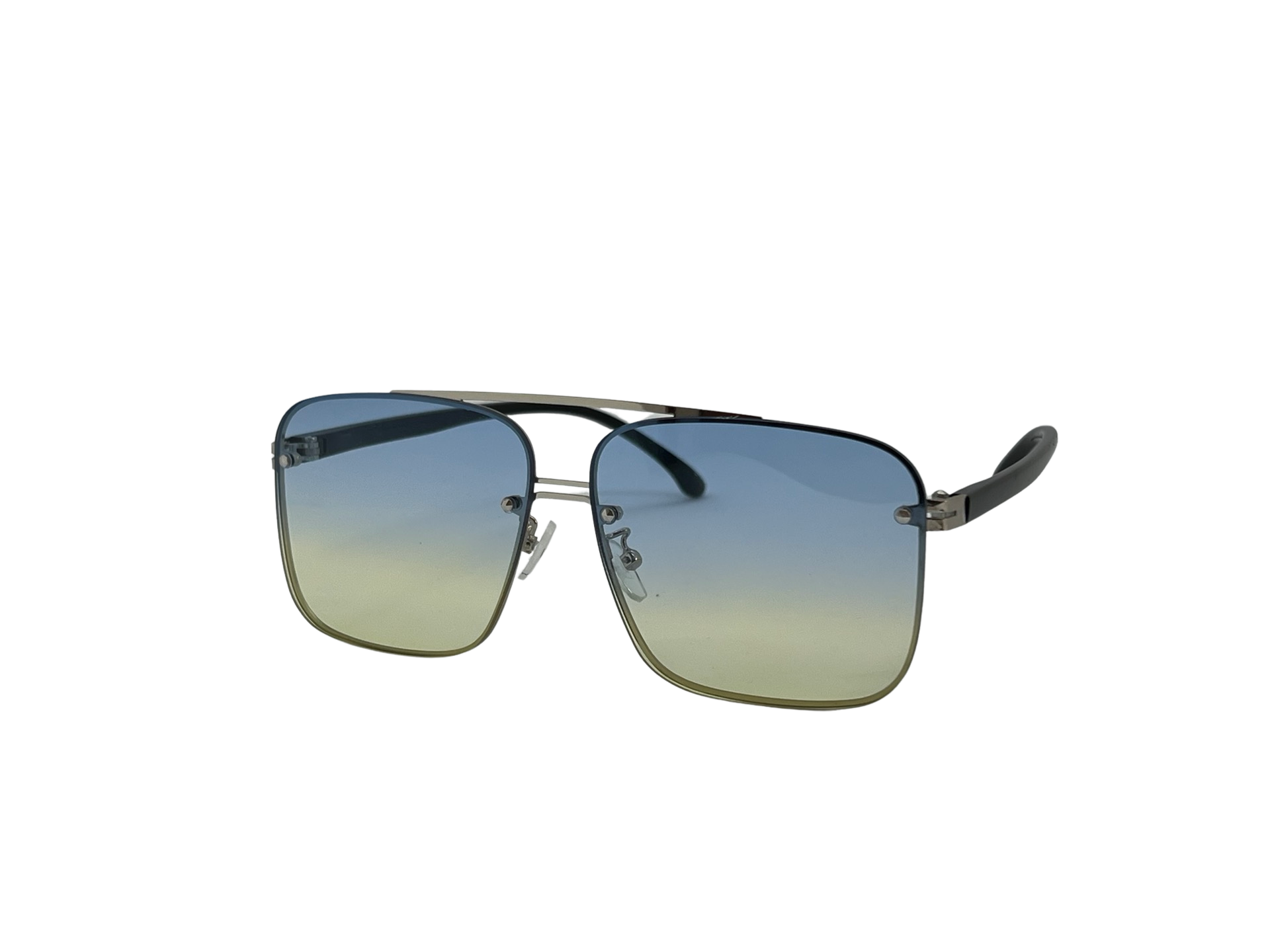 Ochelari de soare unisex, plastic, fumuriu, MS1023