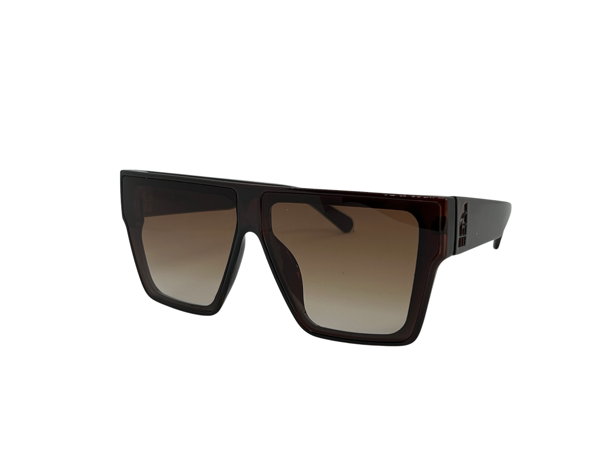 Ochelari de soare unisex, plastic, fumuriu, MS1036