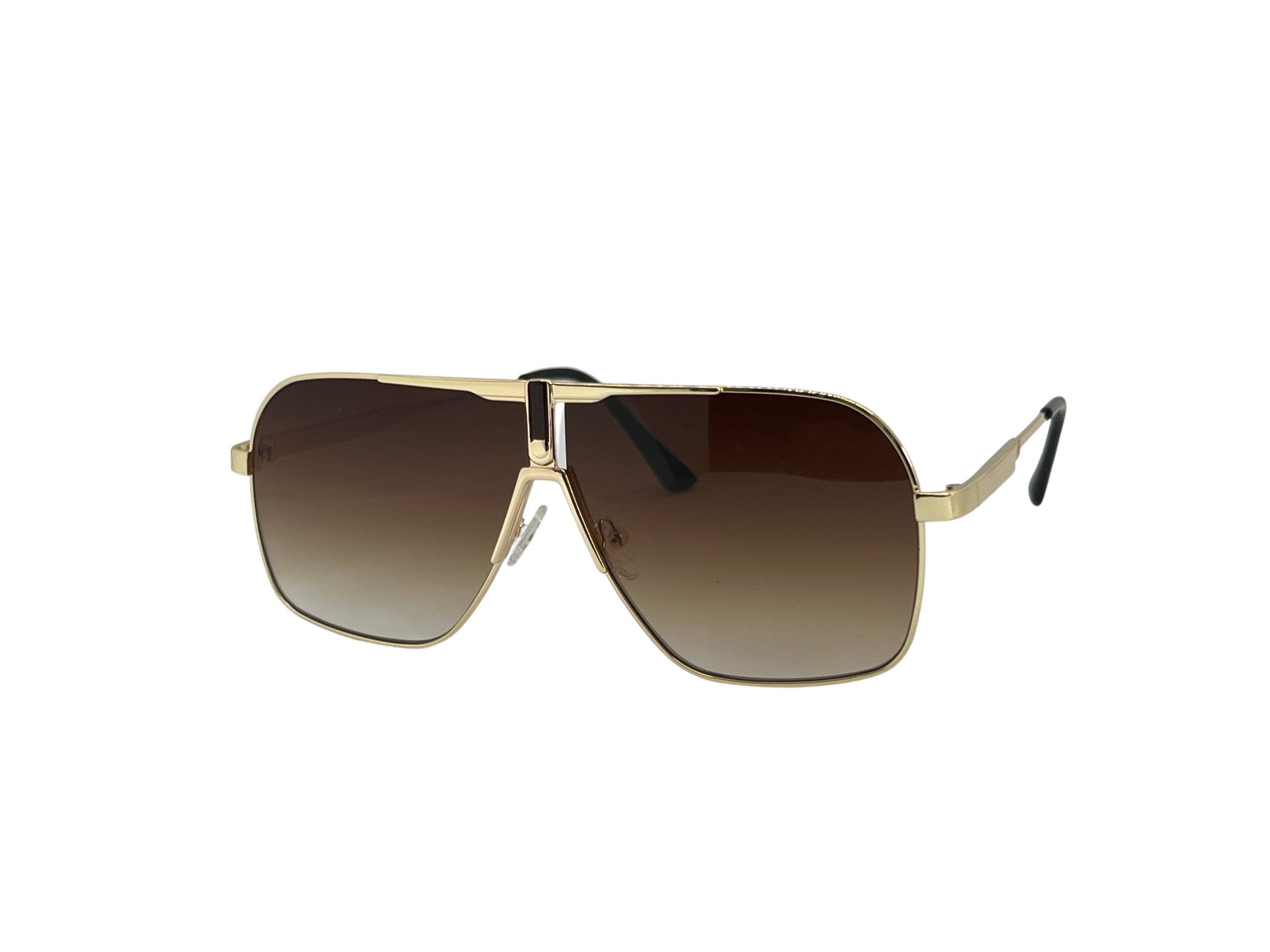 Ochelari de soare unisex, aluminiu, fumuriu, MS1049