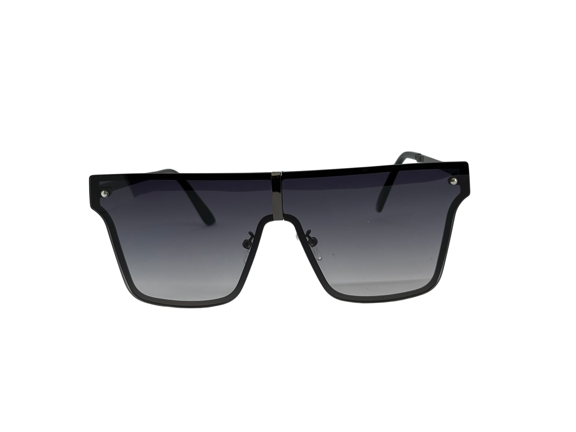 Ochelari de soare unisex, aluminiu, fumuriu, MS1053