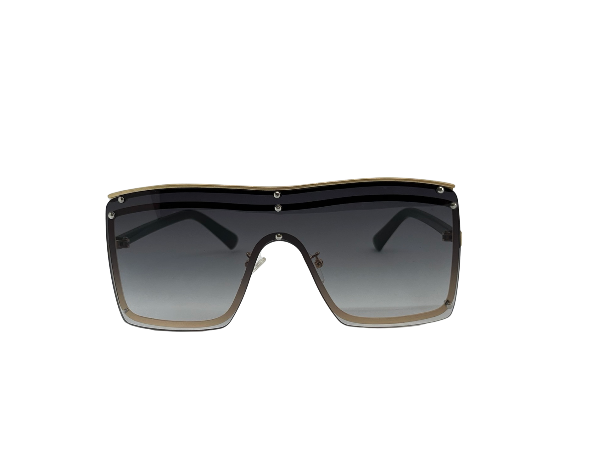 Ochelari de soare unisex, aluminiu, fumuriu, MS1067