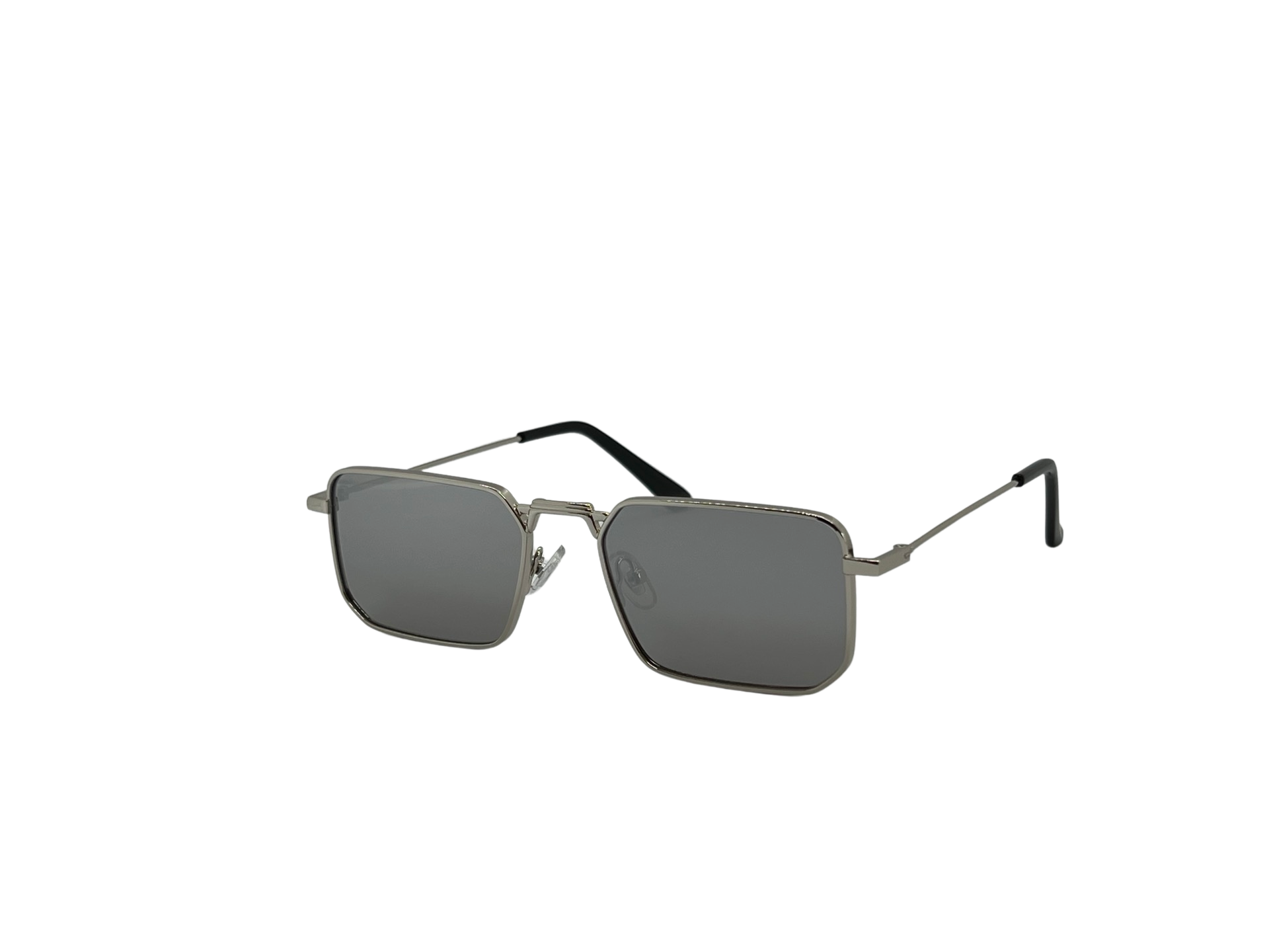 Ochelari de soare unisex, aluminiu, fumuriu, MS1068