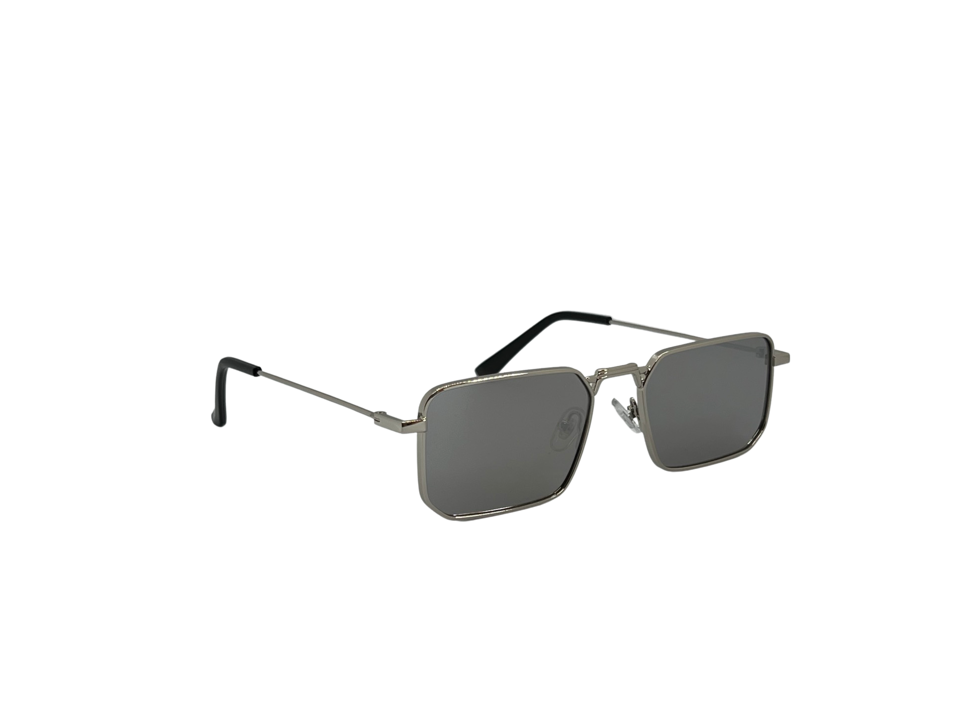 Ochelari de soare unisex, aluminiu, fumuriu, MS1068