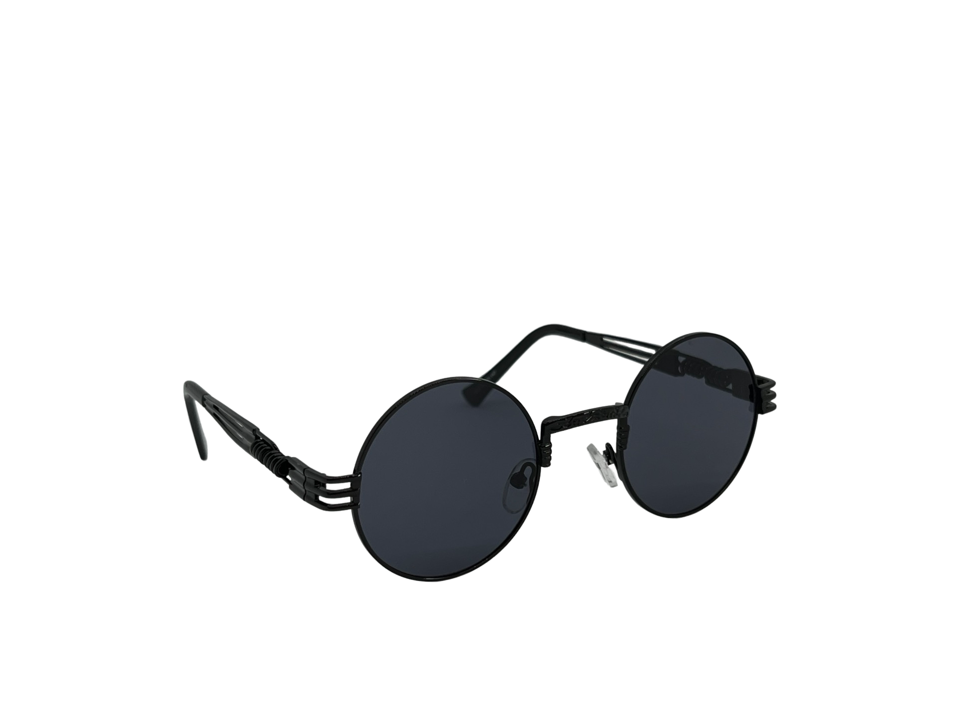 Ochelari de soare unisex, aluminiu, fumuriu, MS1074