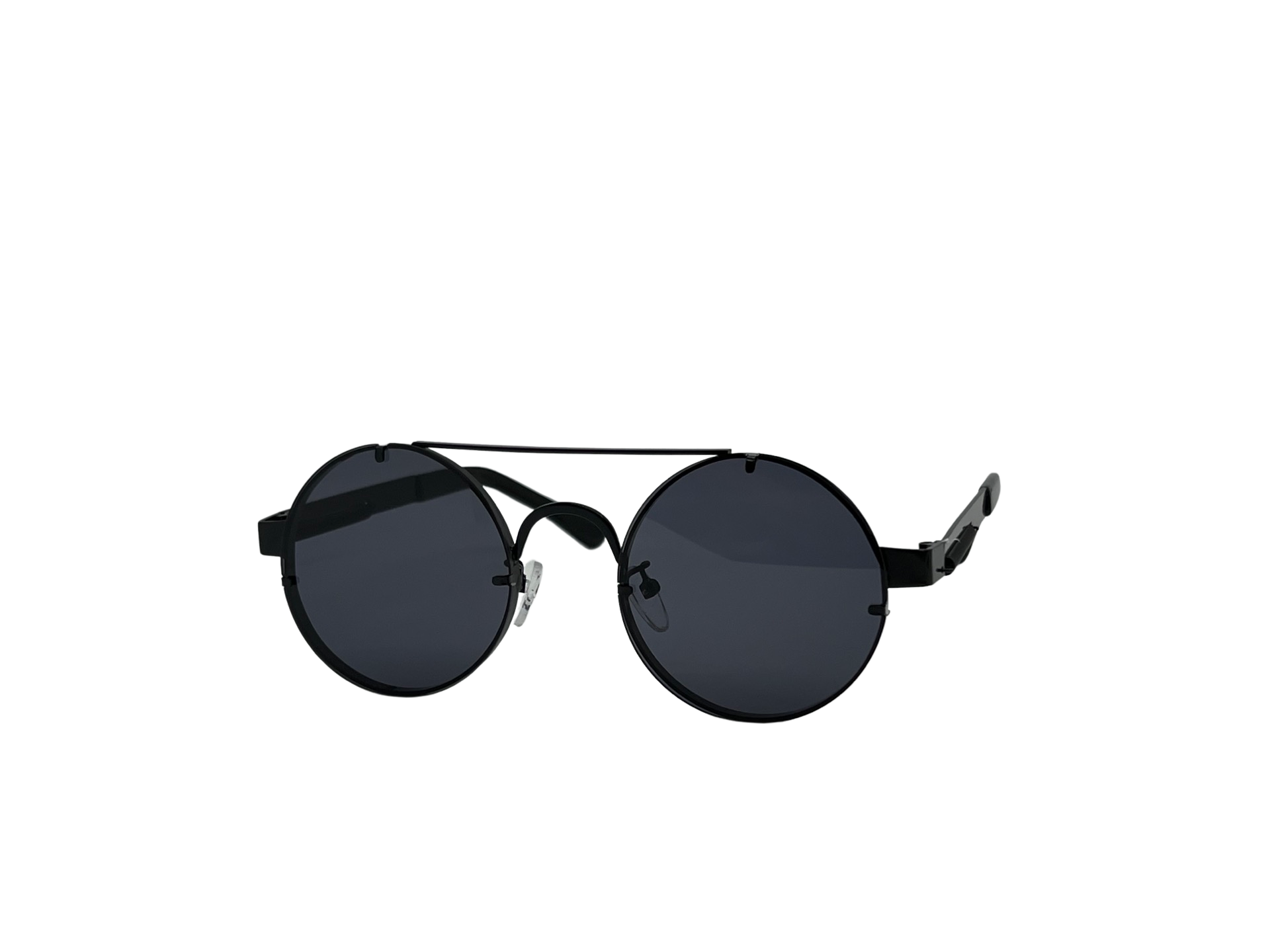 Ochelari de soare unisex, aluminiu, fumuriu, MS1081