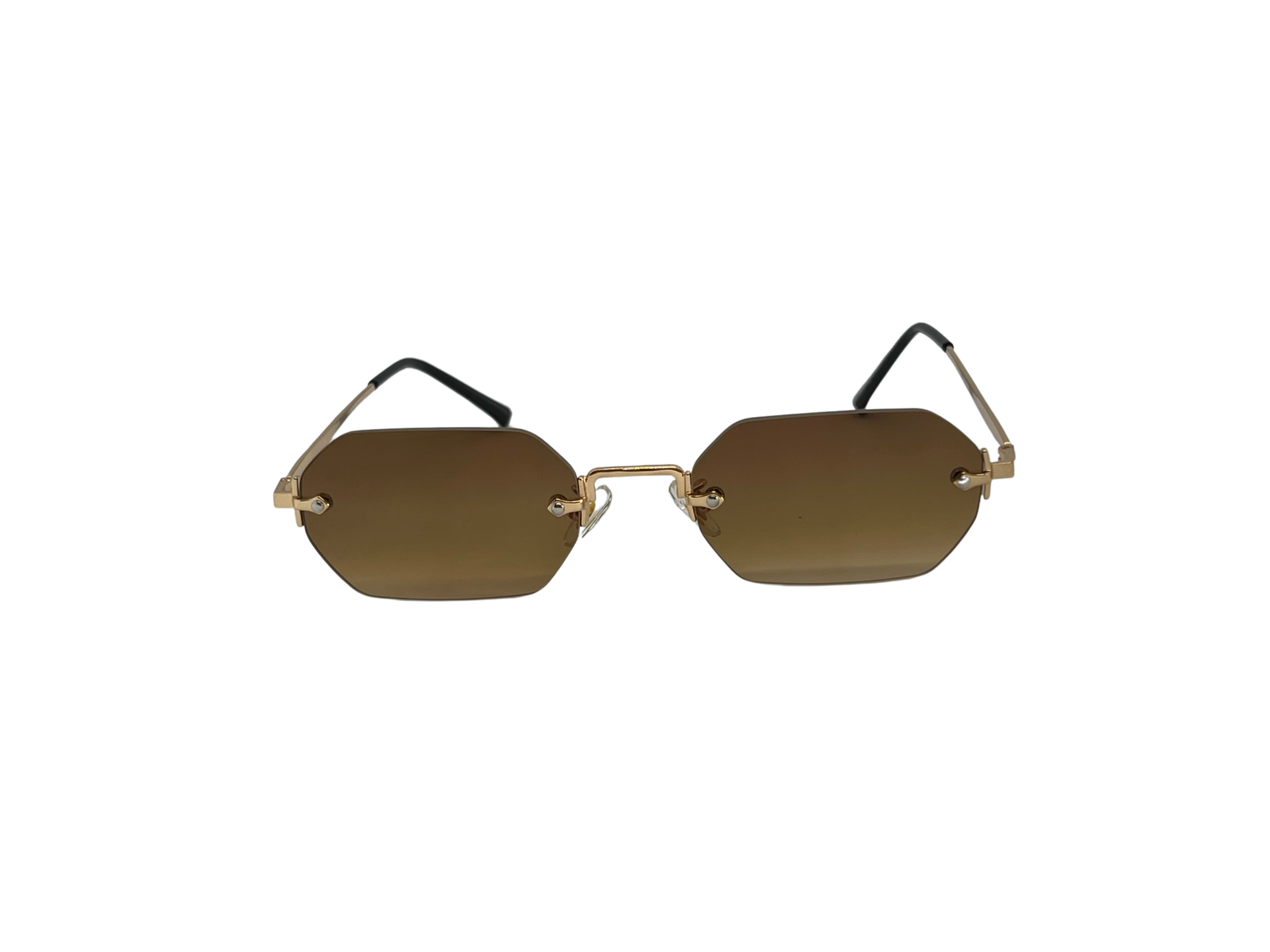 Ochelari de soare unisex, aluminiu, fumuriu, MS1091