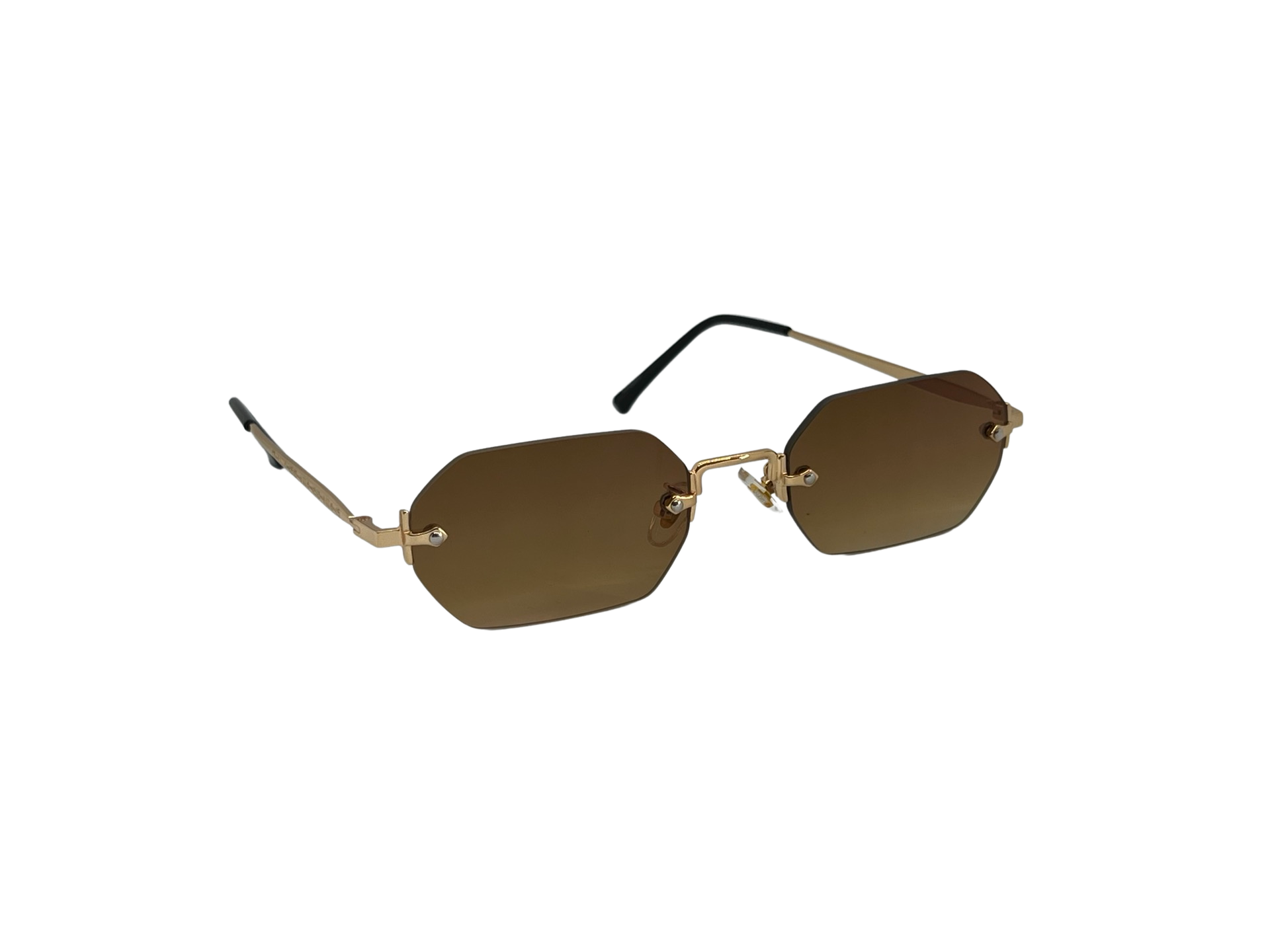 Ochelari de soare unisex, aluminiu, fumuriu, MS1091