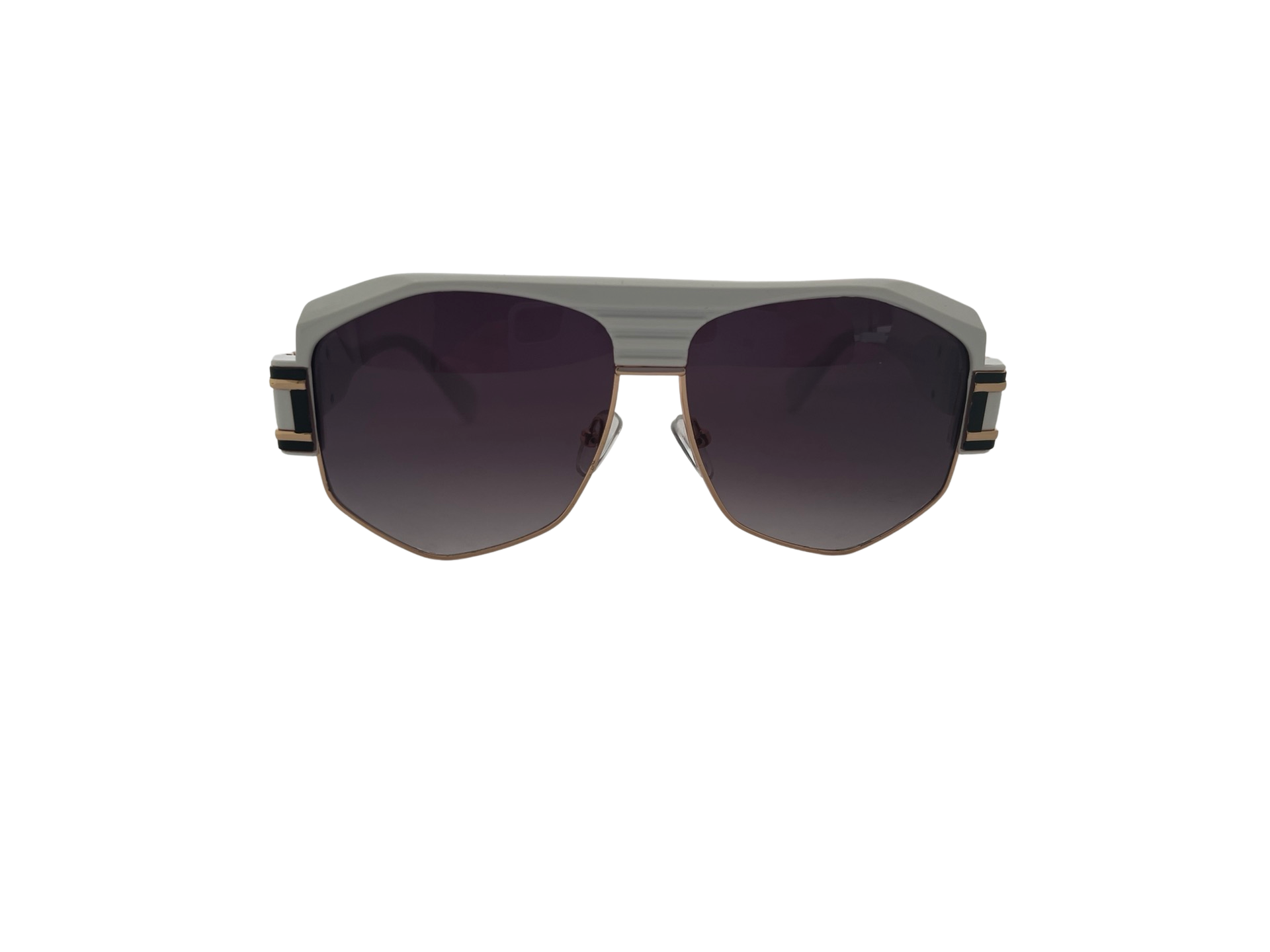 Ochelari de soare unisex, aluminiu, fumuriu, MS1112