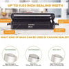 T-Aparat de vidat pungi - Vacuum Sealer negru + 5 pungi CADOU