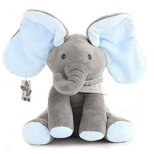 Elefant interactiv din plus Peek a Boo COMPLET ROZ