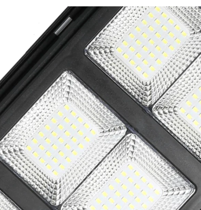 Lampa solara stradala LED, Jortan 300W, suport, telecomanda