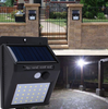 Set 5 Lampi Solare cu 30 LED, senzor de miscare si senzor de lumina