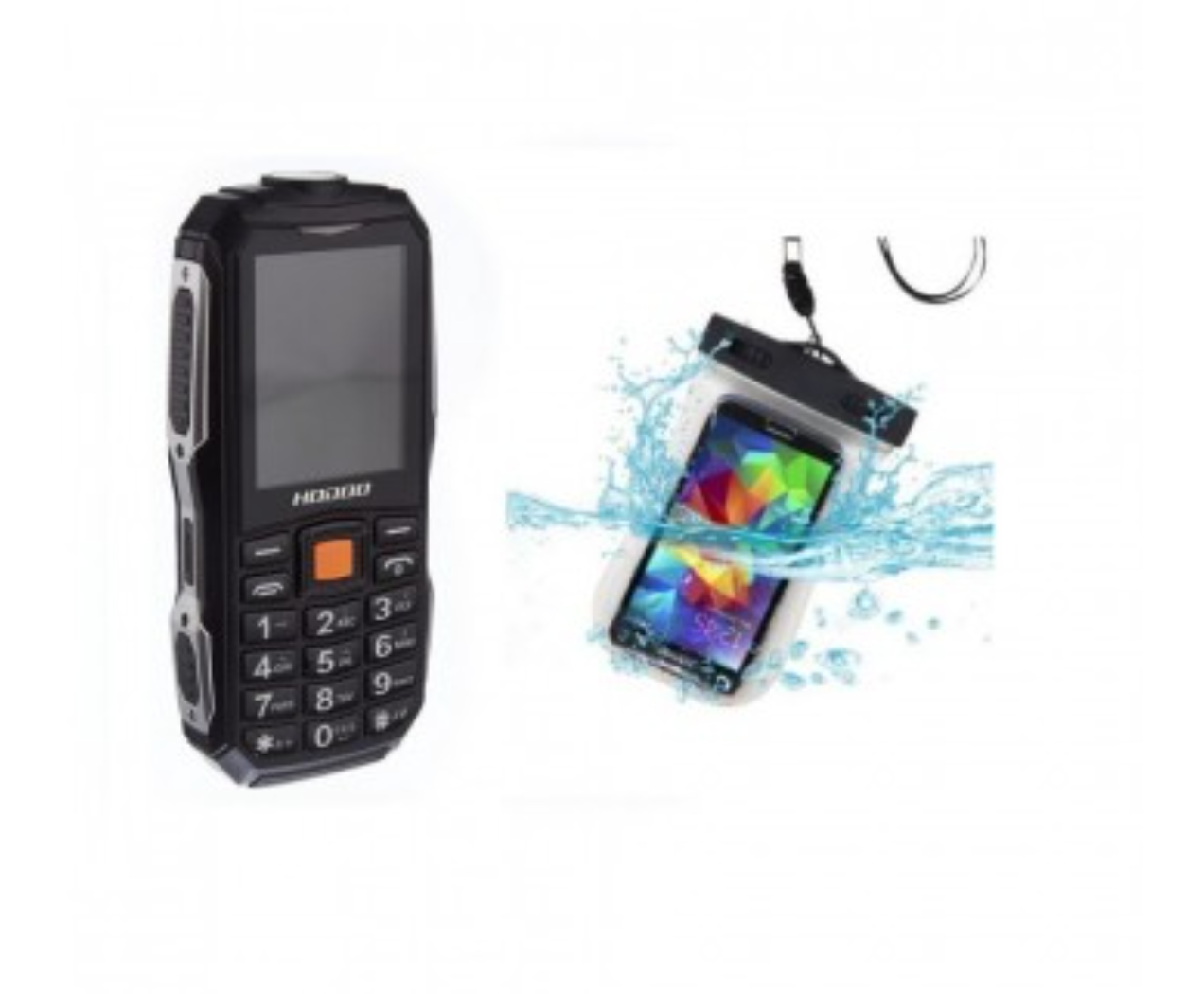 Telefon Tip militar, FM radio, Lanterna,