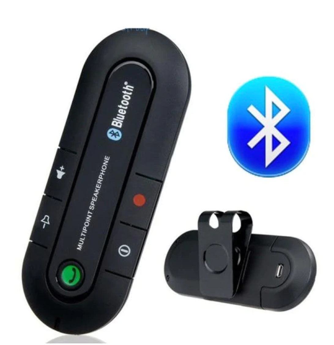 '-Car Kit Auto Difuzor Bluetooth handsfree pentru parasolar auto