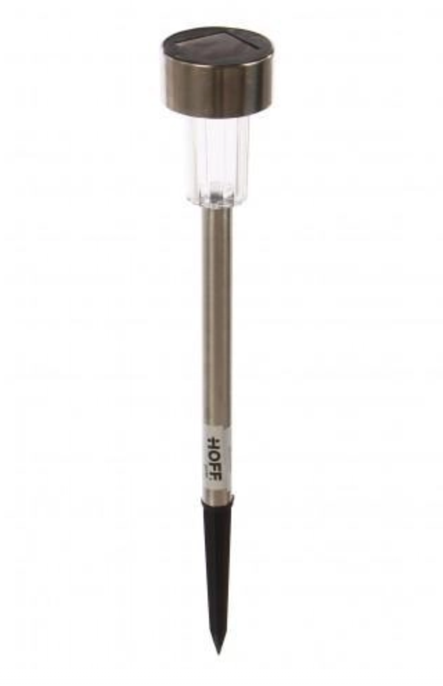 '- Set 10 X Lampa solara stick gradina, H 30 cm