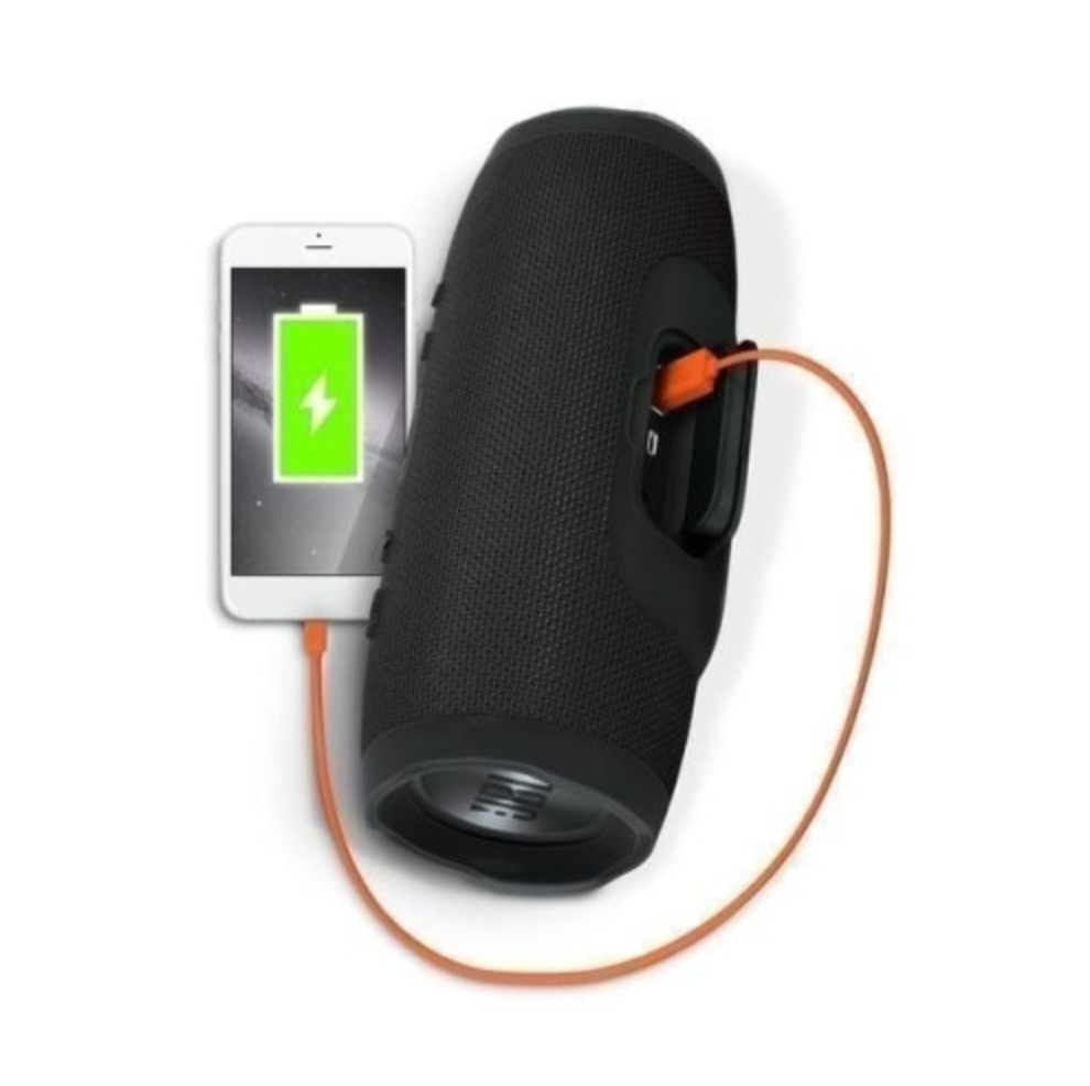 '- BOXA PORTABILA CHARGE 3 MARE , CONTECTIVITATE BLUETOOTH,  USB, AUX, RADIO, CU FUNCTIE DE BATERIE EXTERNA POWERBANK 5V