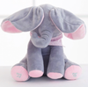 '- Elefant interactiv din plus - vorbeste, canta si flutura urechile - Peek a Boo