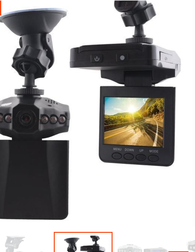 '- Camera auto pentru inregistrarea traficului, Q003, Full HD, 2.5”