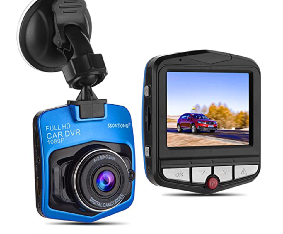 '- Camera auto DVR pentru inregistrare trafic, Andowl QY322