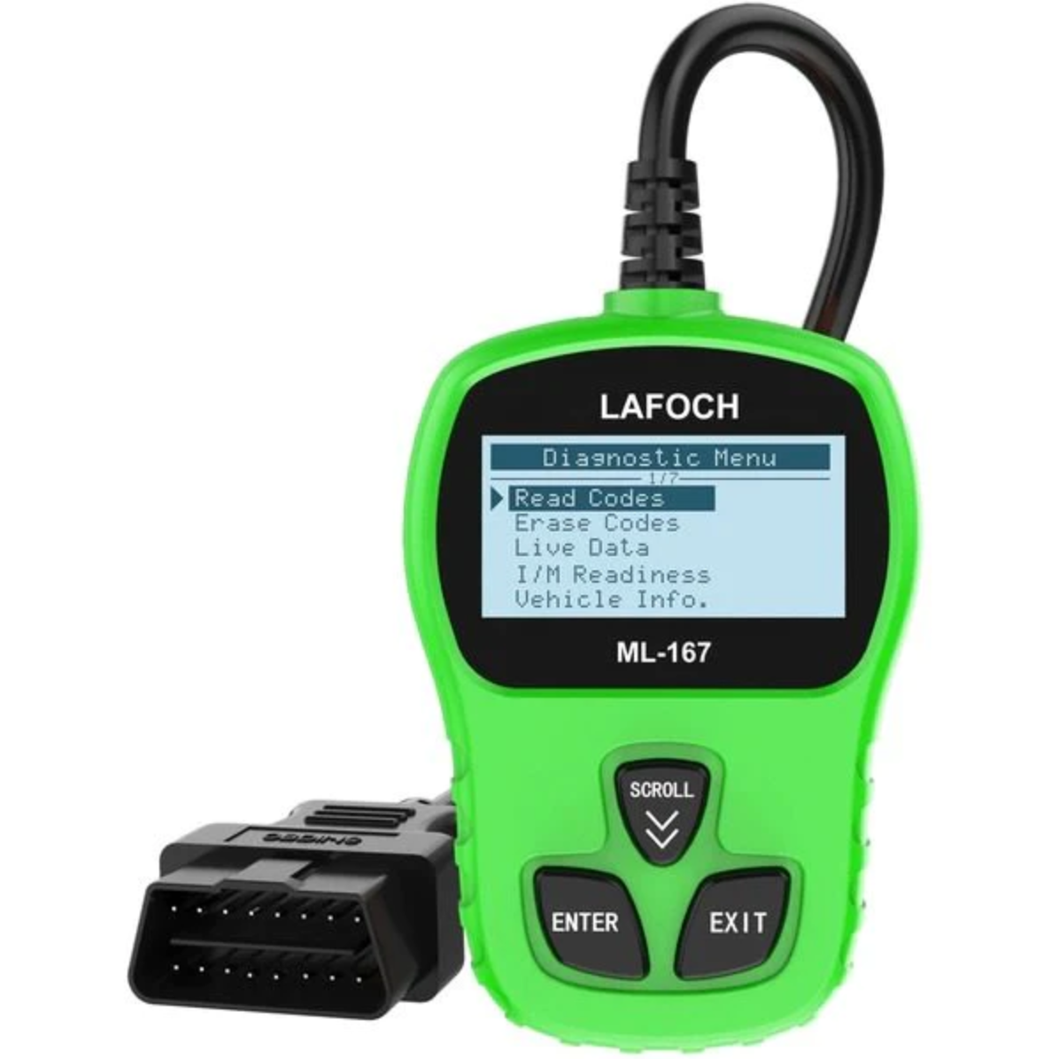 '- Tester auto profesional universal OBD2 Lafoch ML-167