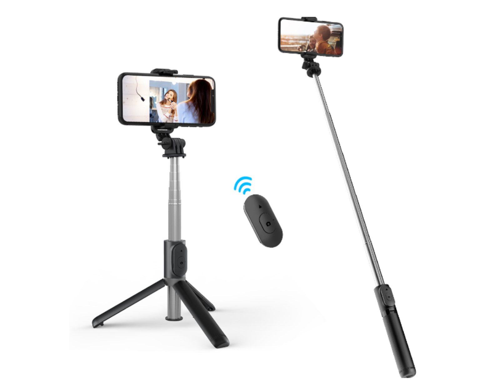 '- Selfie stick trepied Q01