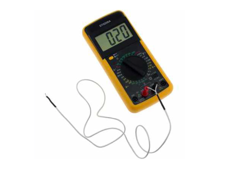 '- Multimetru digital cu sonda de temperatura, DT9208A