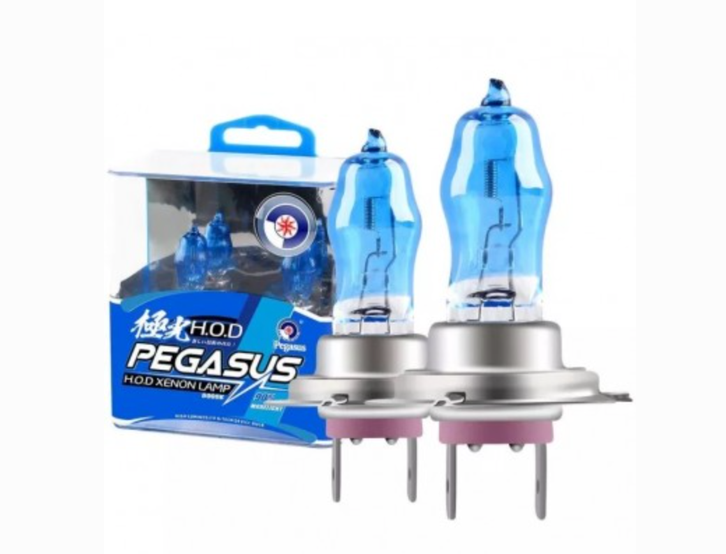 '- Set 2 becuri Pegasus H7 Xenon EFFECT halogen