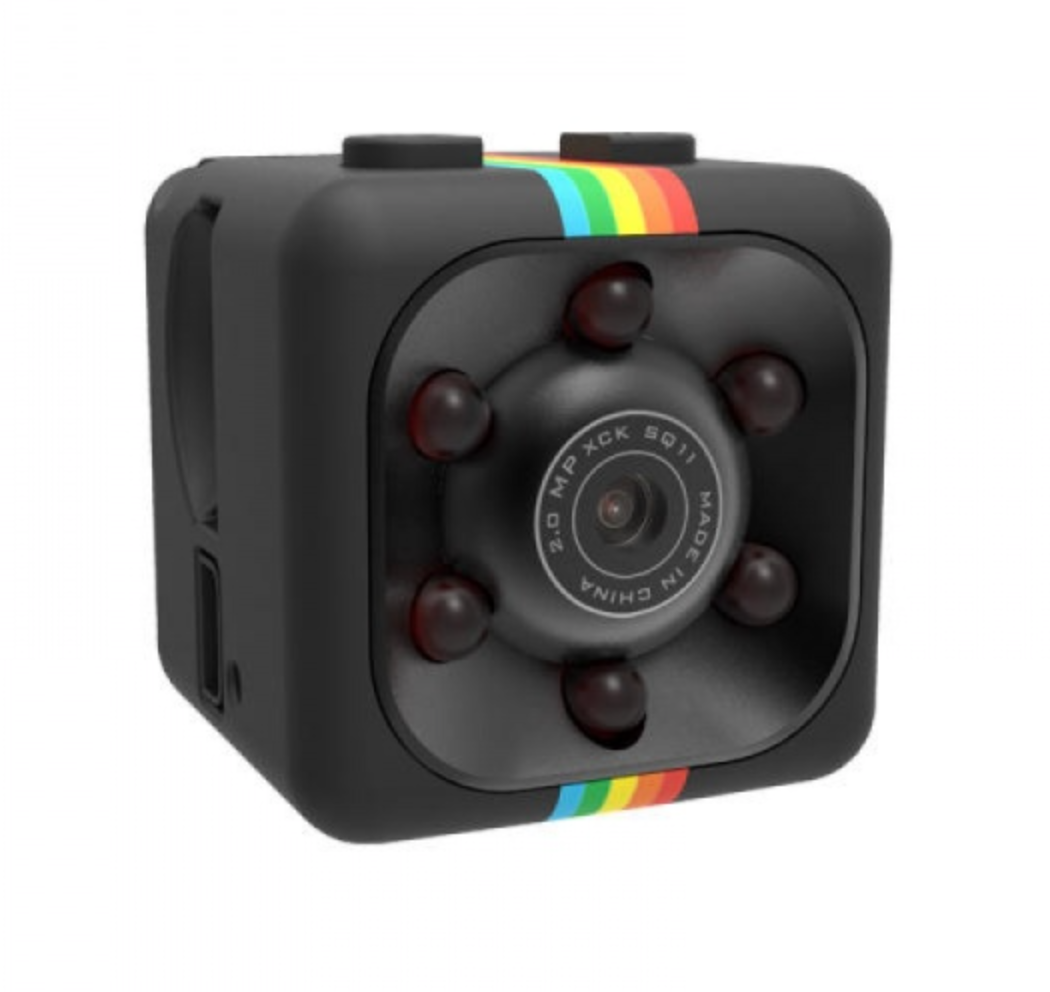 NOU: Mini camera video Full HD, SQ11 MINI DV, cu functie video si foto, Negru