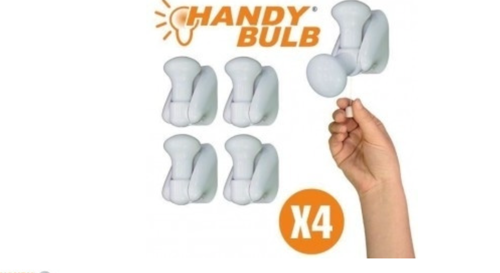 NOU:SET 4 BECURI HANDY BULB FARA FIR