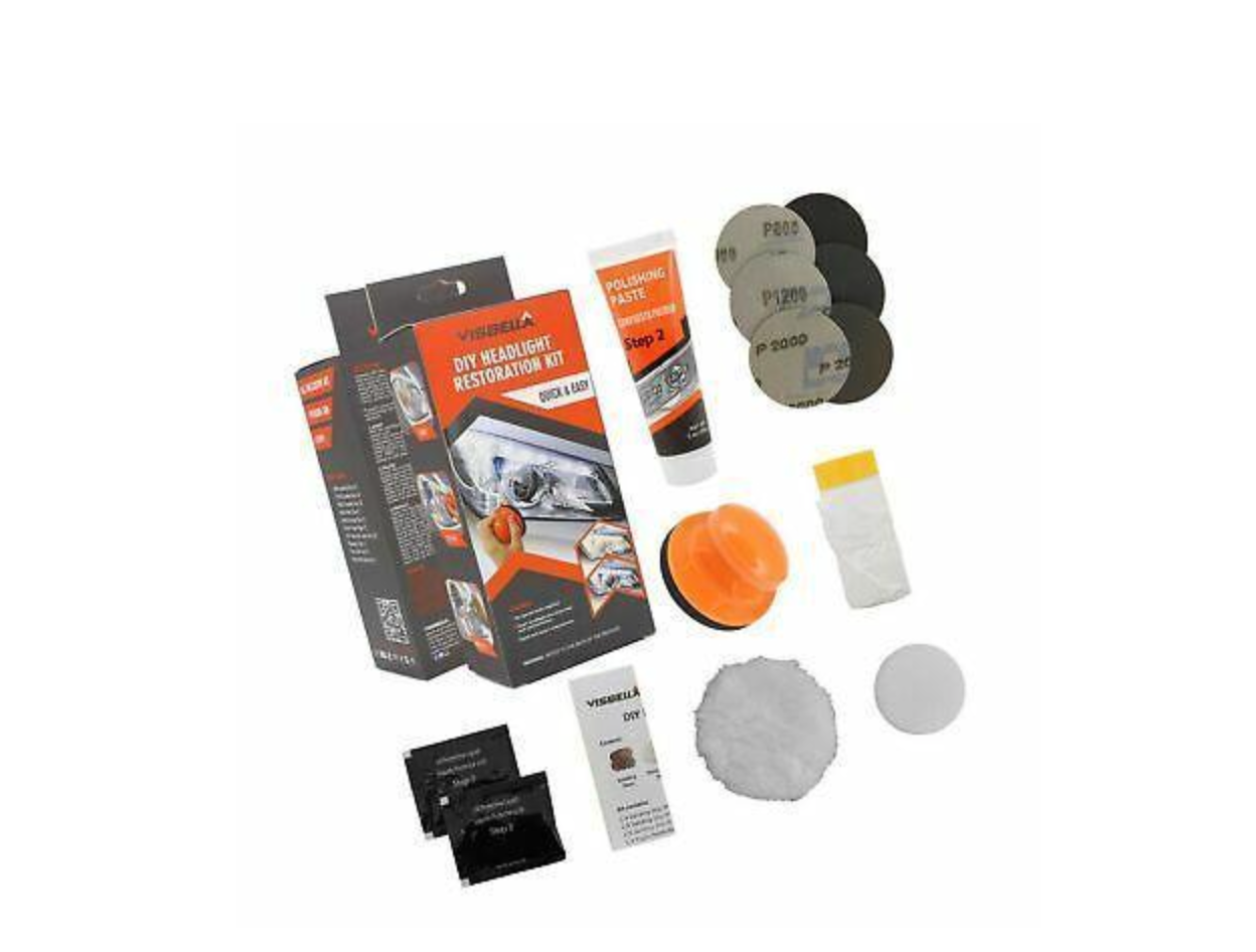 NOU:Kit restaurare faruri polish headlight