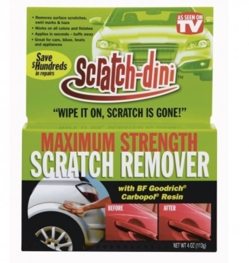 NOU: SCRATCH REMOVER ELIMINA ZGARIETURILE