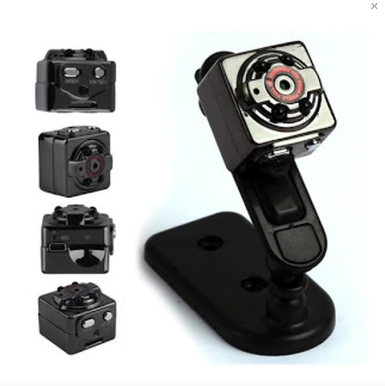 NOU: Mini camera Full HD SQ8 cu senzor de miscare si stabilizator imagine