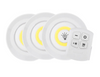 NOU: Set 3 Lampi LED cu telecomanda, fara fir, 3W