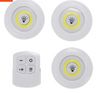 NOU: Set 3 Lampi LED cu telecomanda, fara fir, 3W