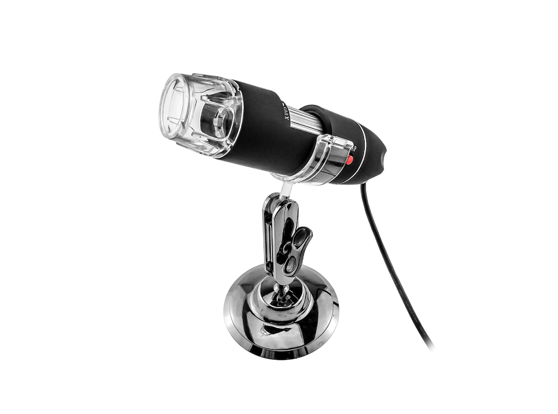 NOU: Microscop digital Media-Tech MT4096, USB, focus 15-40 mm, 8 x LED, 500x