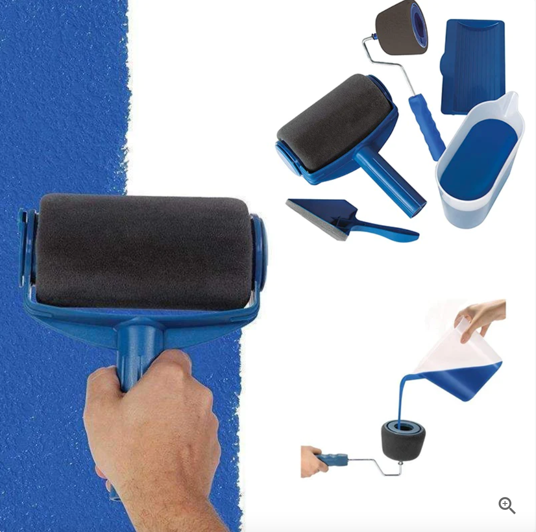 NOU: Trafalet cu Rezervor pentru Vopsit, Paint Runner Pro, Multiple Accesorii