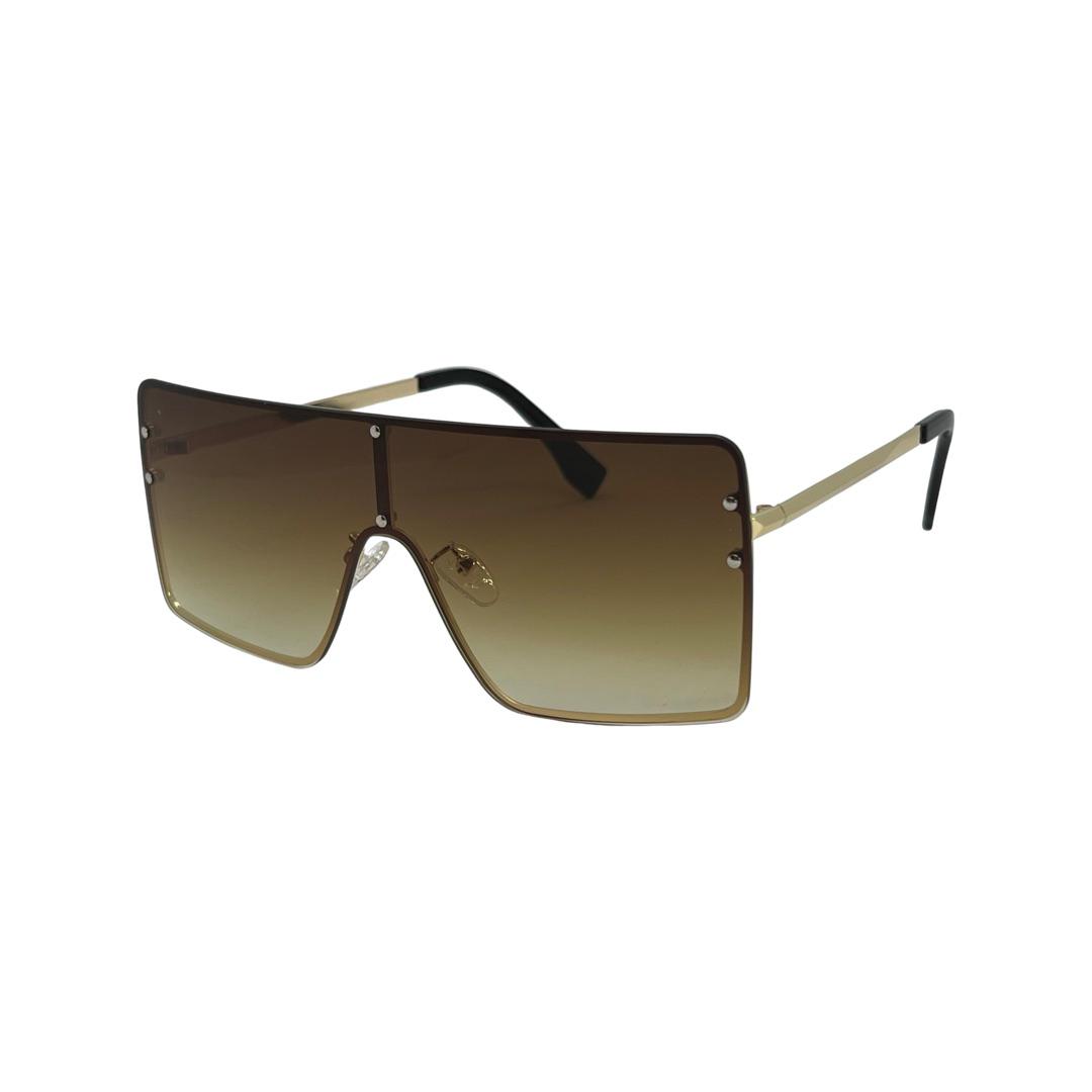 Ochelari de soare unisex, policarbonat, negru, MS4018