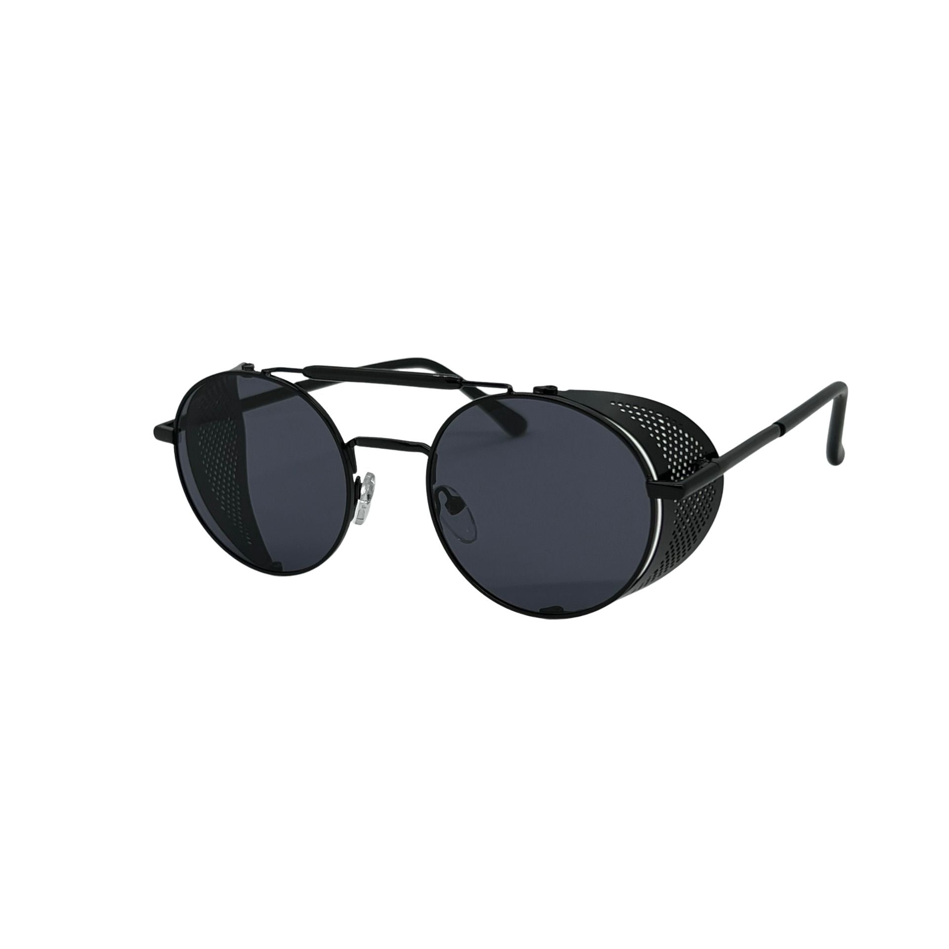 Ochelari de soare unisex, policarbonat, negru, MS3002