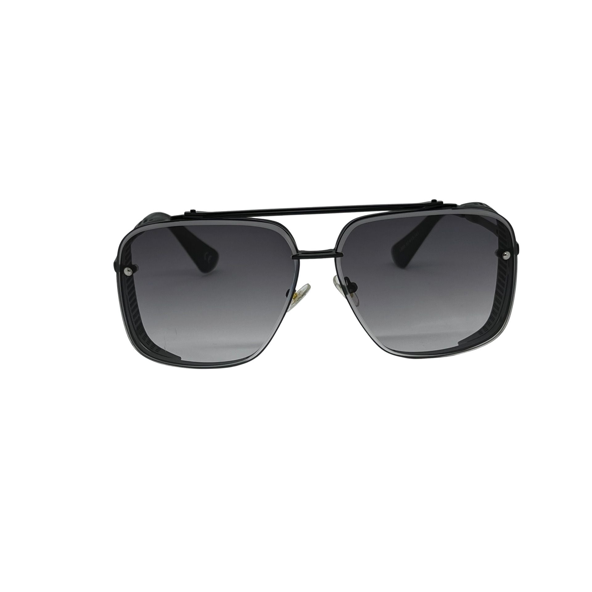 Ochelari de soare unisex, policarbonat, negru, MS3008