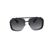 Ochelari de soare unisex, policarbonat, negru, MS3008