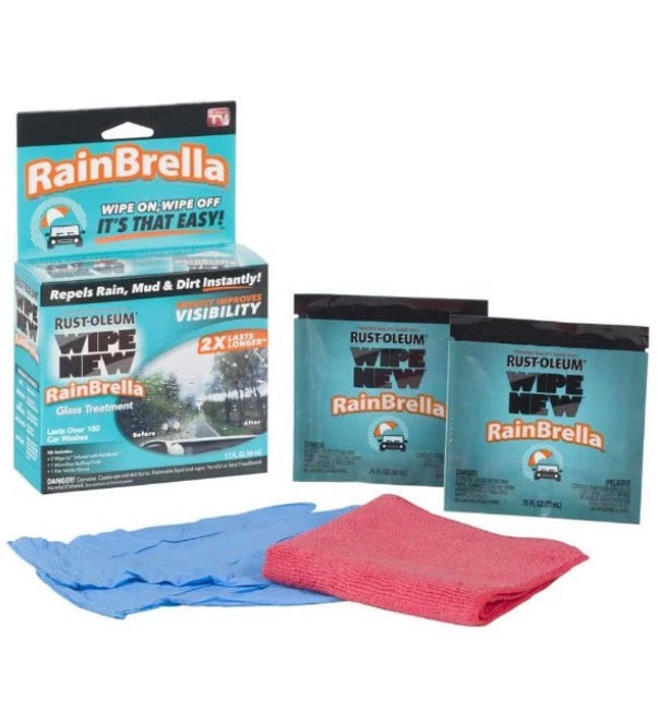 Solutie Anti Ploaie Rainbrella pentru parbriz, oglinzi, geamuri